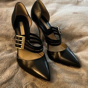 Michael Kors black heels.